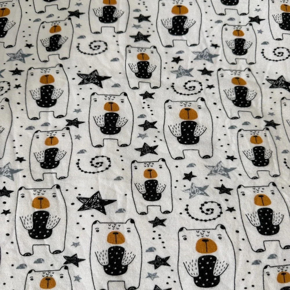 Milkmaid Goods Swaddle Blanket Bears & Stars